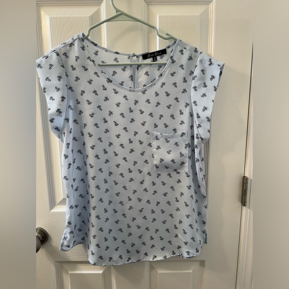 Alice blue blouse